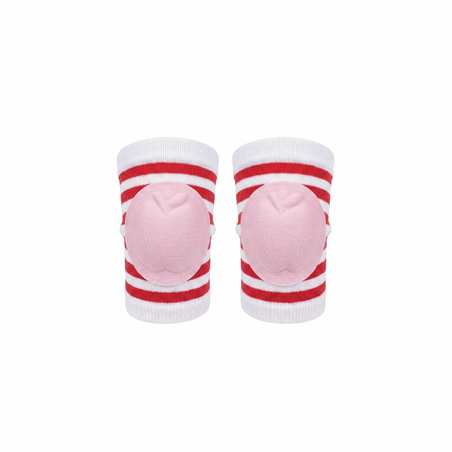 Infant Knee Pads – Red & Pink | Anti Slip Crawling Guard