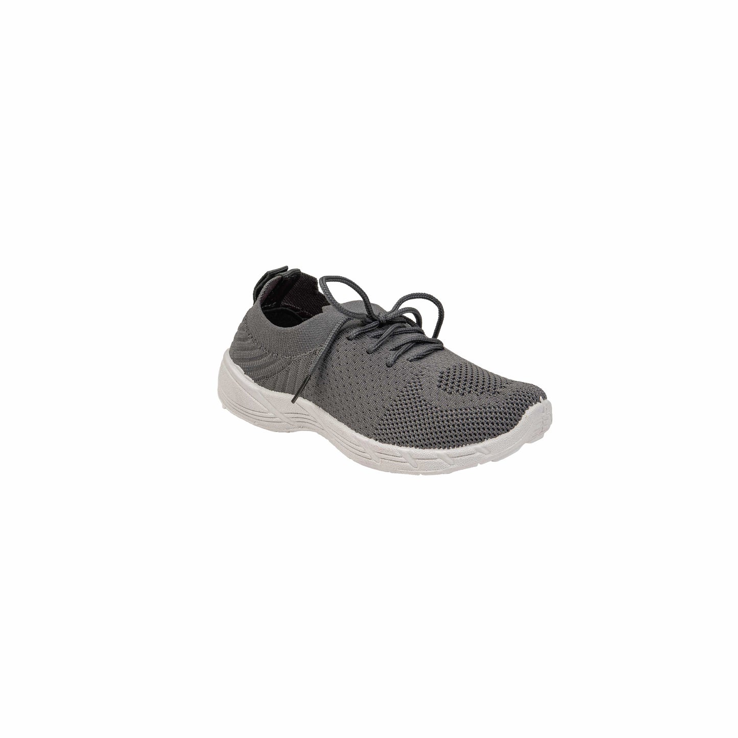 Grey Sports School Shoes for Kids