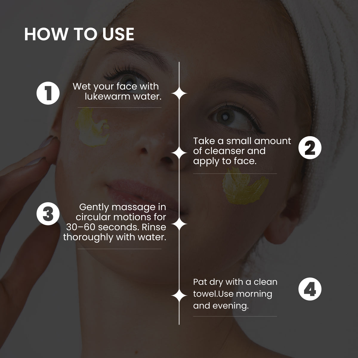 VEVANO Golden Mist Moisturising Cleanser | Deep Clean & Pure Refresh | 100ml | Buy 1 Get 1 Free