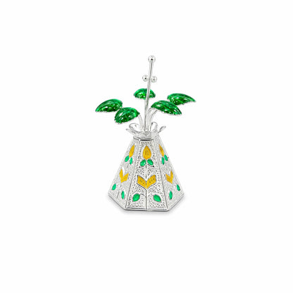 Shivora Silver Star-Shaped Tulsi Plant
