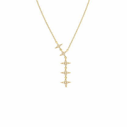 Shivora Star Cascade Necklace