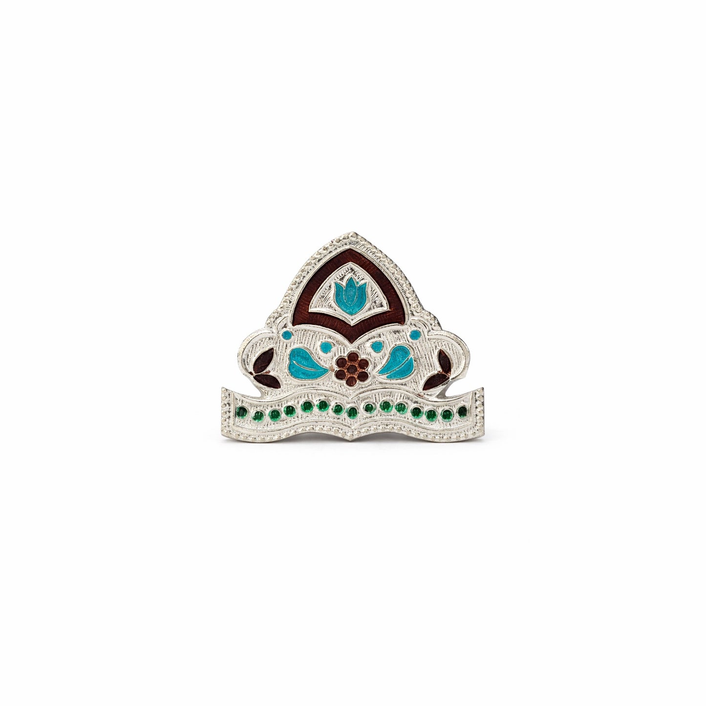 Shivora Divine Lotus Mukut for God Idol