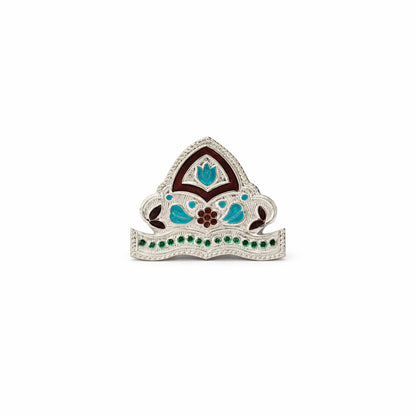 Shivora Divine Lotus Mukut for God Idol