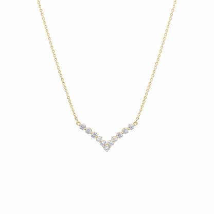 Shivora Aurora V-Line Diamond Necklace