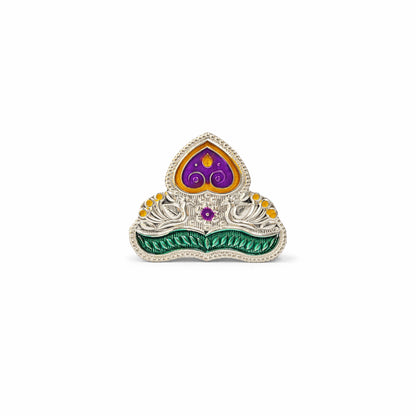 Shivora Shubh Mor Design Mukut for God Idol