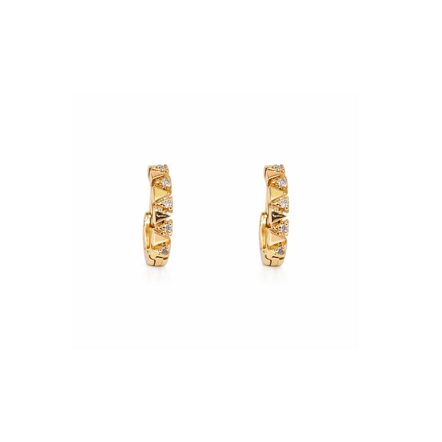 Shivora Stylish Gold Mini Hoop Earrings