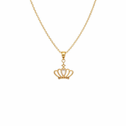 Shivora Royal Elegance Crown Necklace
