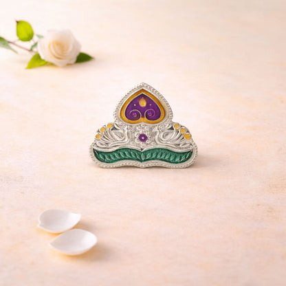 Shivora Shubh Mor Design Mukut for God Idol
