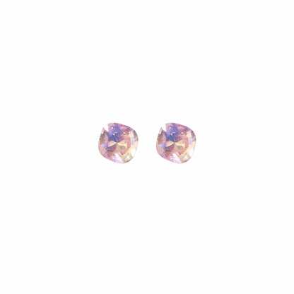 Shivora Pink Crystal  Stud Earrings