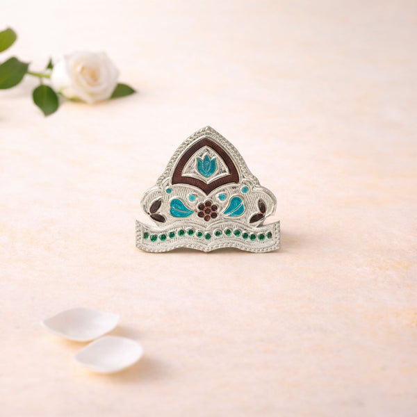 Shivora Divine Lotus Mukut for God Idol
