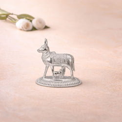 Shivora Divine silver kamdhenu cow
