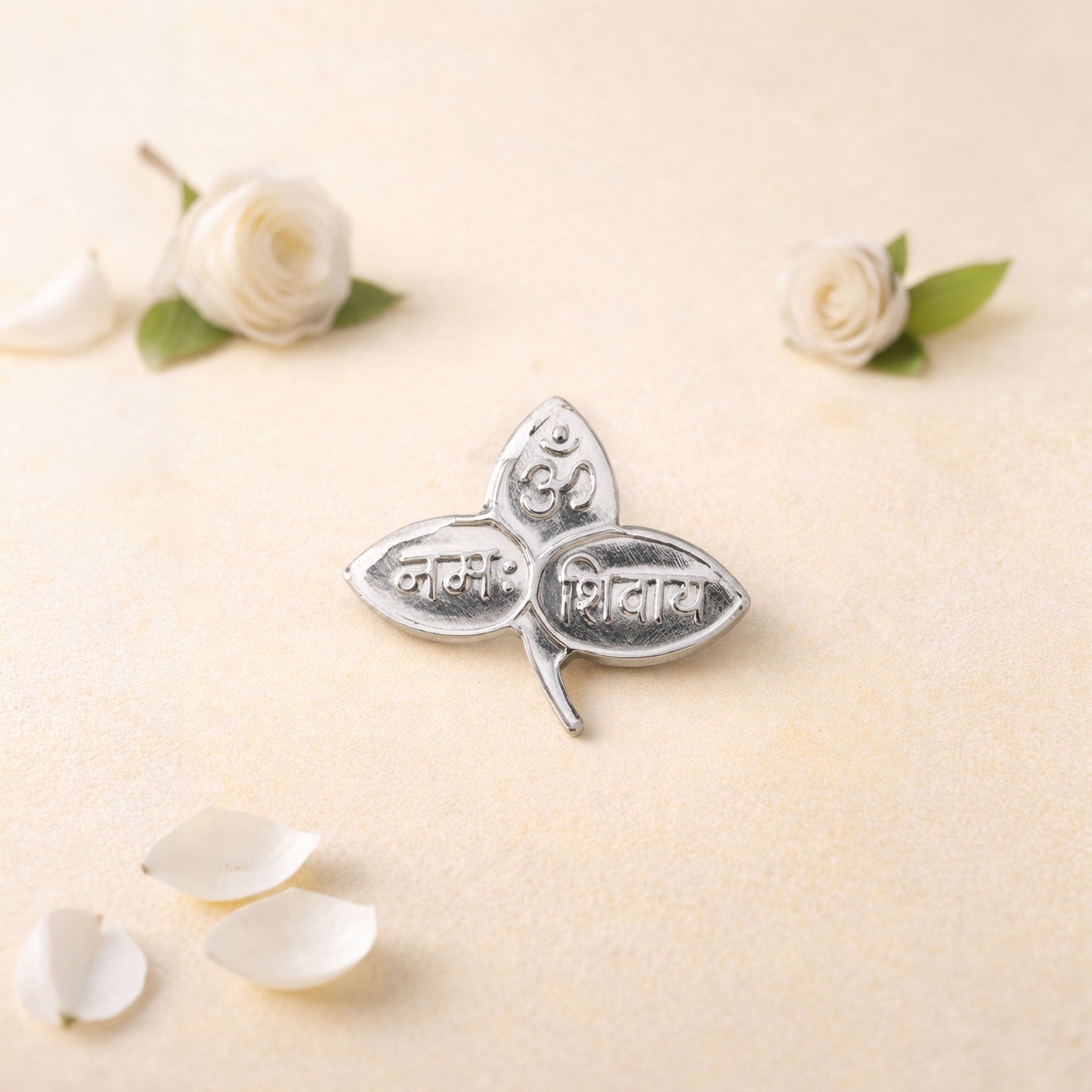 Shiva Mantra Leaf Charm