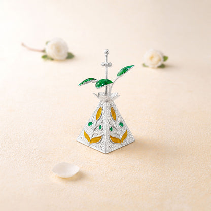 Shivora Silver Triangular Tulsi Plant