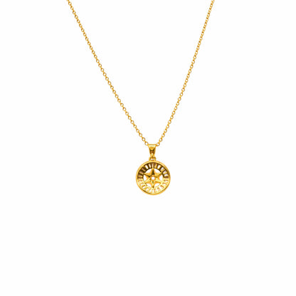 Shivora Pearl Blossom Circle Necklace