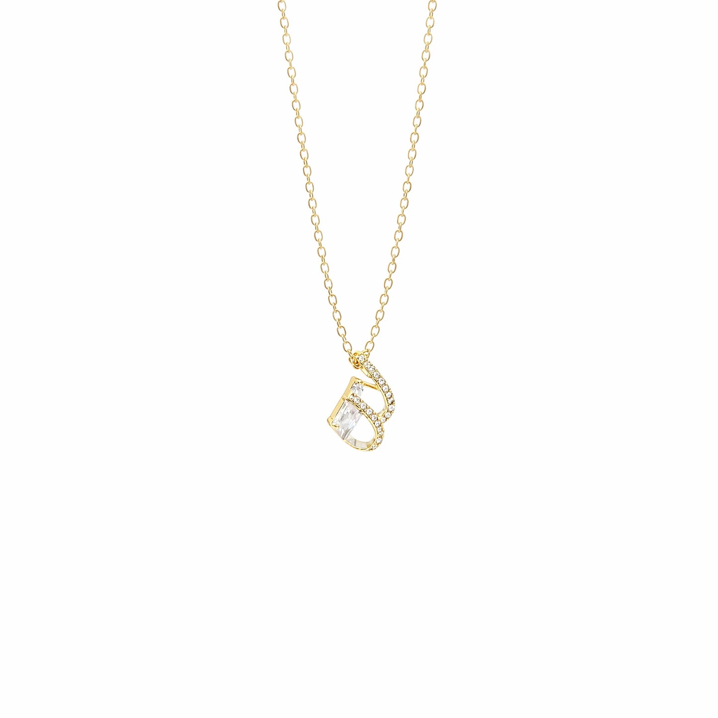 Shivora Aurielle Crystal Pendant Necklace