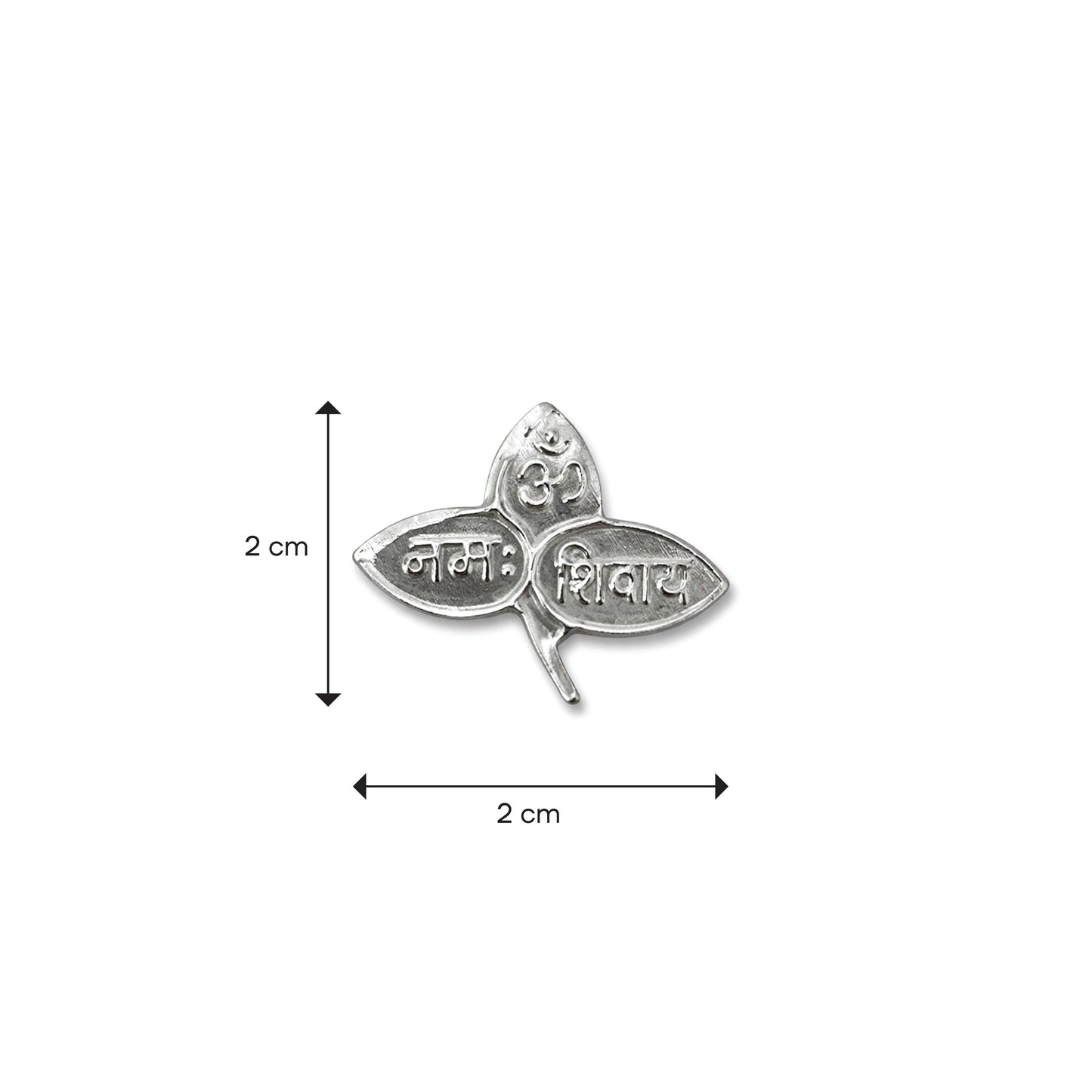 Shiva Mantra Leaf Charm