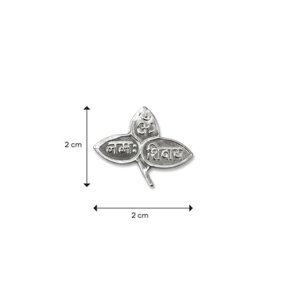 Shiva Mantra Leaf Charm