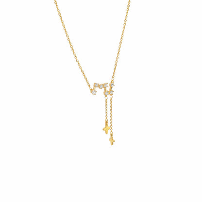 Shivora Celeste Star Drop Necklace