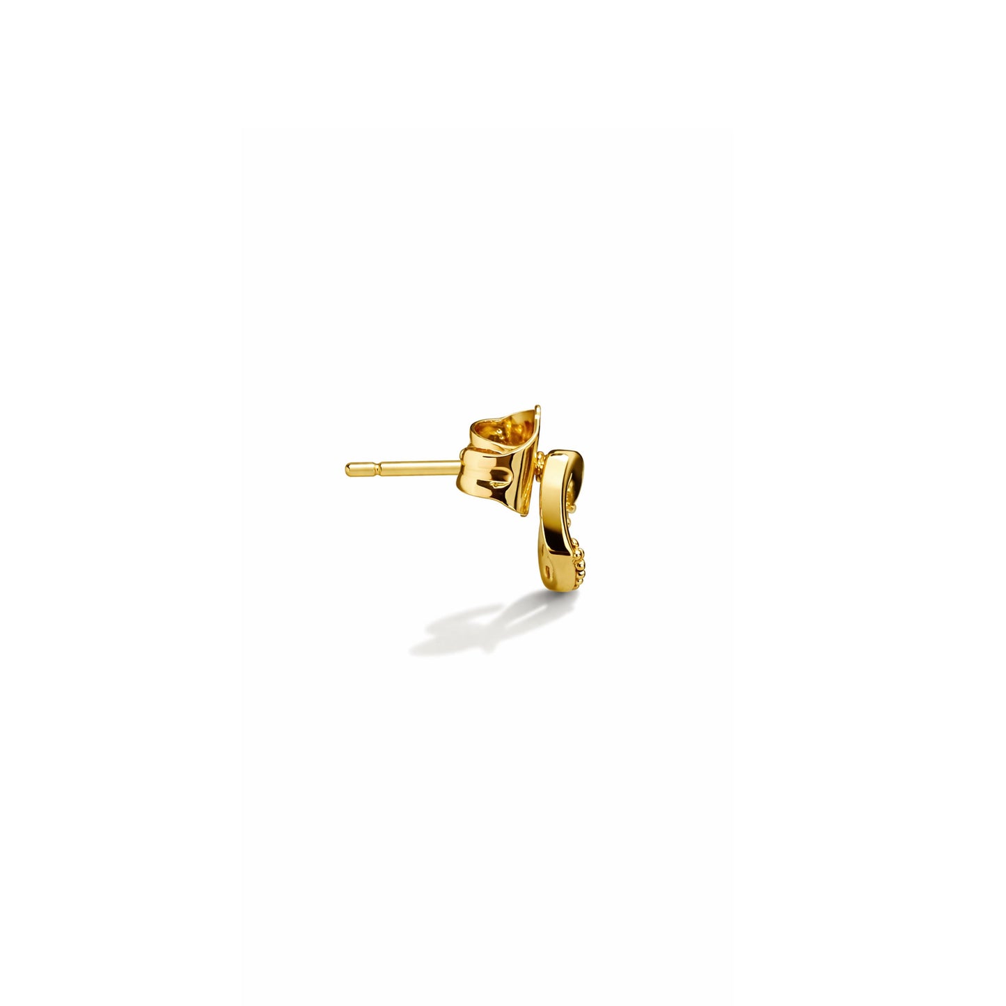 Shivora Gold-Toned Crystal Square Stud Earrings