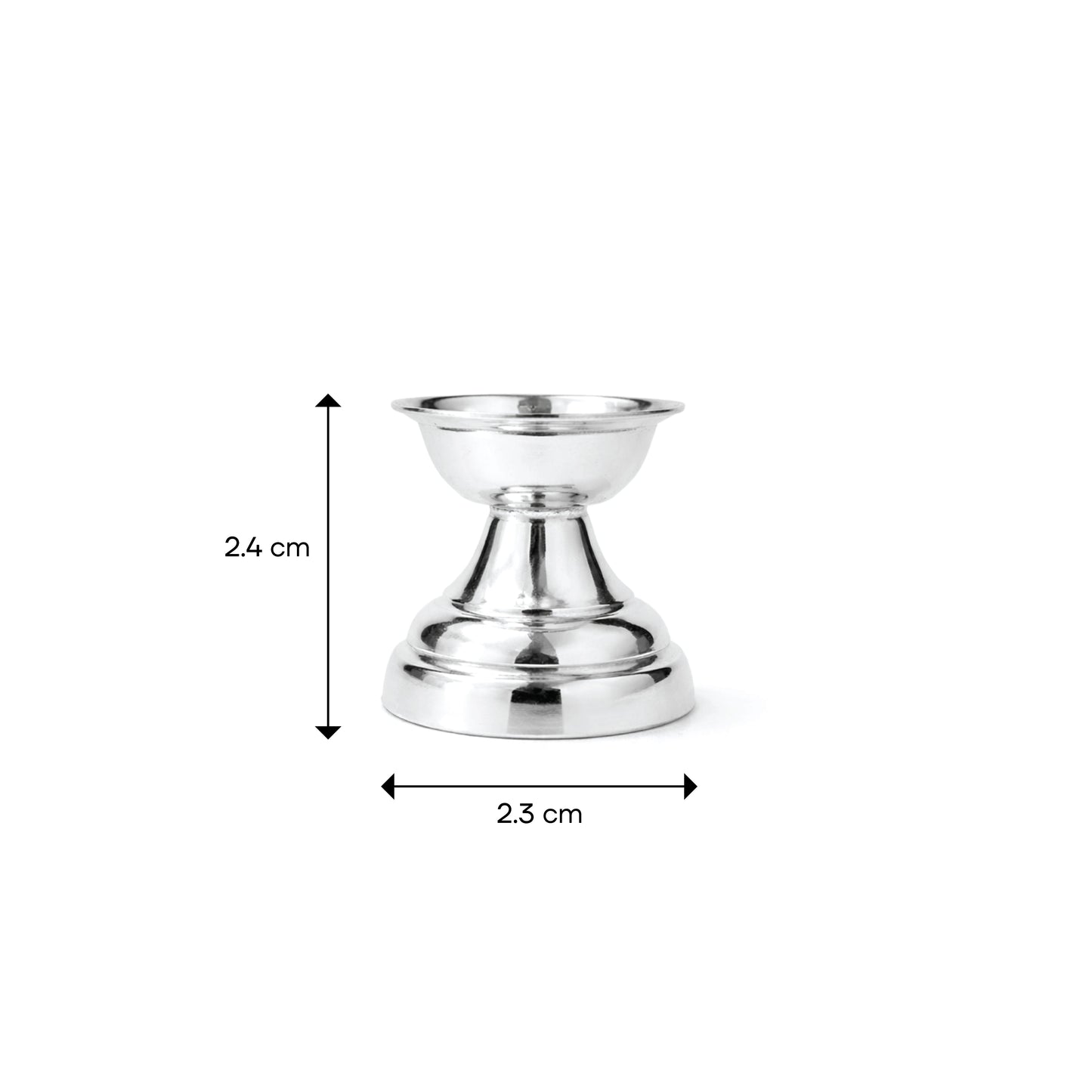Shivora Silver Oil Deepak
