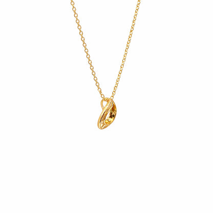 Shivora Teardrop Spark Pendant Necklace