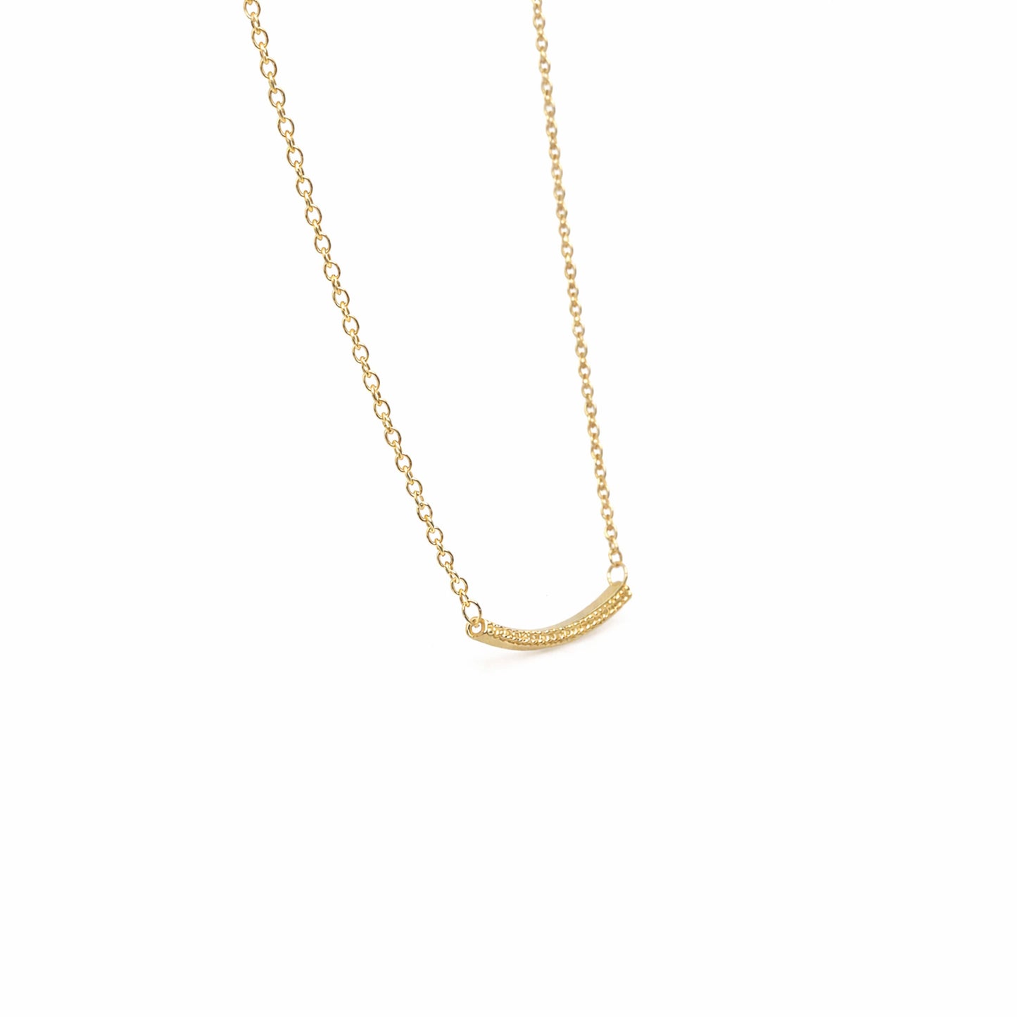 Shivora Minimal Bar Crystal Necklace