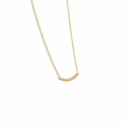 Shivora Minimal Bar Crystal Necklace