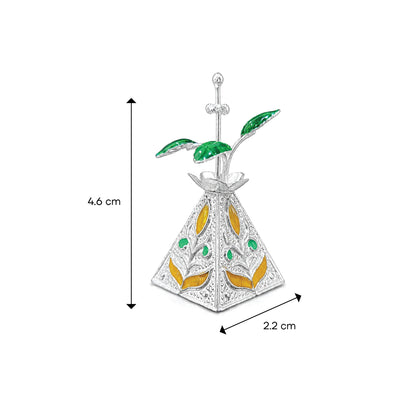 Shivora Silver Triangular Tulsi Plant