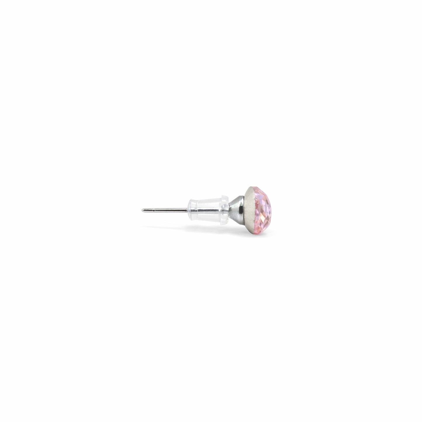 Shivora Pink Crystal  Stud Earrings