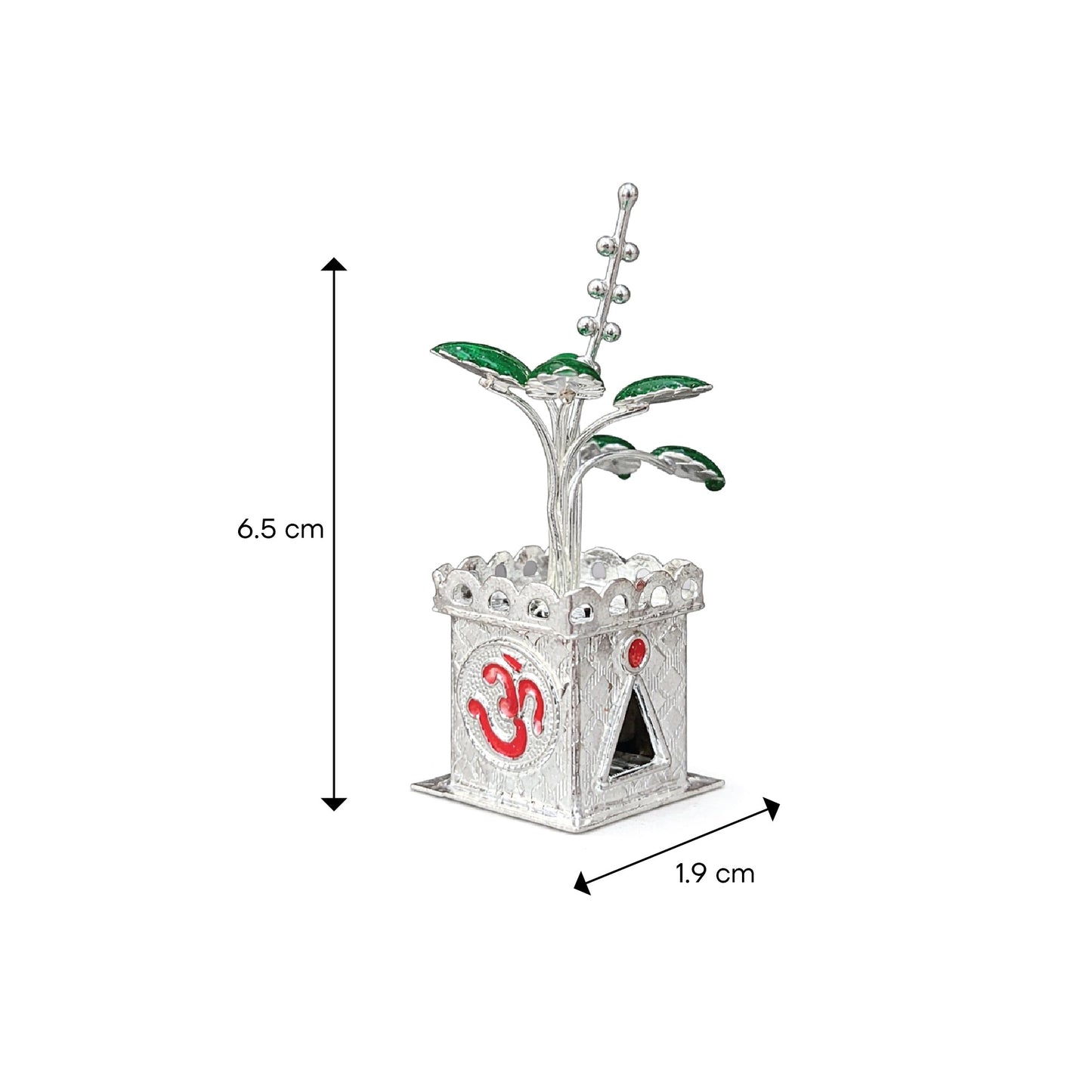 Shivora Silver Tulsi Plant