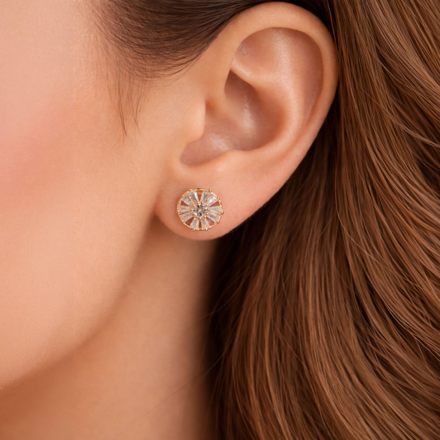 Shivora Sunflare Luxe Studs