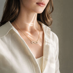 Shivora Infinity Embrace Necklace