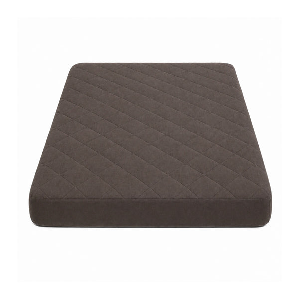 100% Waterproof Quilted Fitted Mattress Cover - Dark Brown
