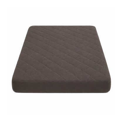 100% Waterproof Quilted Fitted Mattress Cover - Dark Brown