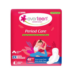 Period Care Soft XL with Neem-Safflower Sanitary Pads - 40 Pads, 320mm