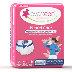 Everteen Disposable Period Panties, Enriched with Neem and Safflower