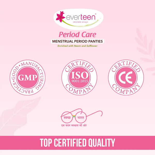 Everteen Disposable Period Panties enriched with Neem and Safflower