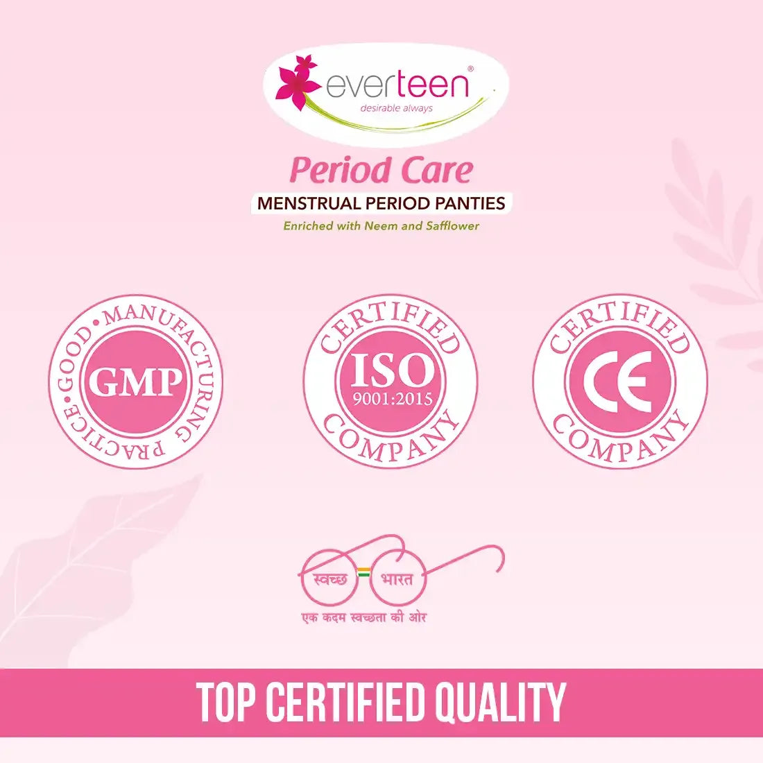 Everteen Disposable Period Panties, Enriched with Neem and Safflower