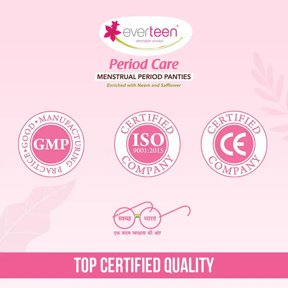 Everteen Disposable Period Panties, Enriched with Neem and Safflower