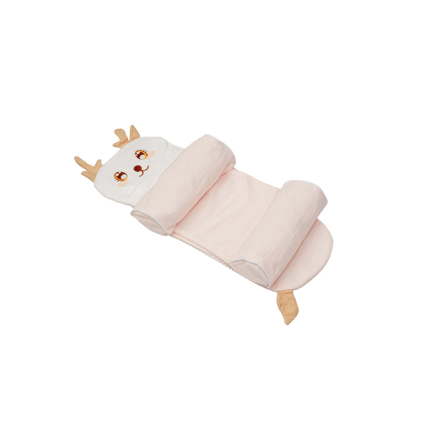 Bubzee Deer Baby Pillow for Kids, Head & Back Safety Support