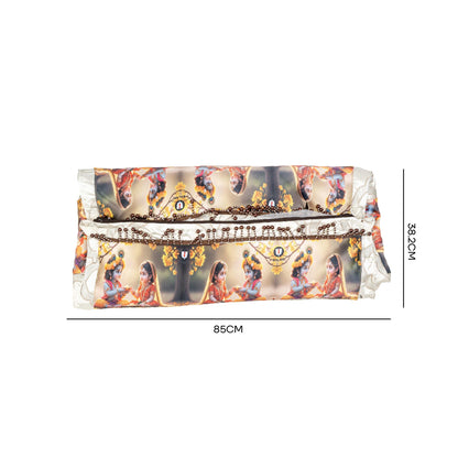 Bubzee Royal Vrindavan Radha Krishna Printed Baby Khoyu