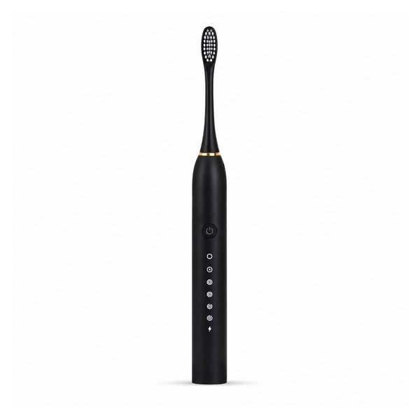 Black Sonic Electric Toothbrush – Rechargeable & Waterproof – Pack of 1