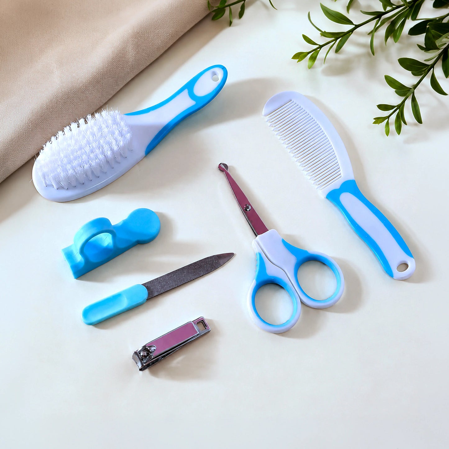 Baby Nail Care Kit – Newborn Nail Grooming Set - Blue