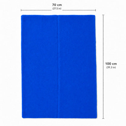 Blue Multipurpose Baby Dry Sheet – Waterproof Bed Protector Mat