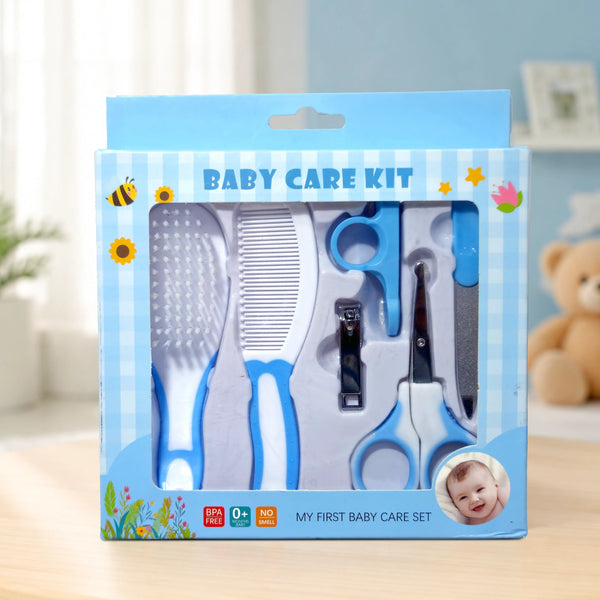 Baby Nail Care Kit – Newborn Nail Grooming Set - Blue