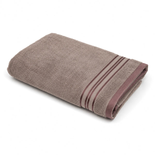 Premium Terry Cotton Bath Towel for Men & Women - Brown