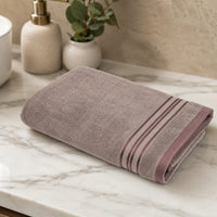 Premium Terry Cotton Bath Towel - Brown