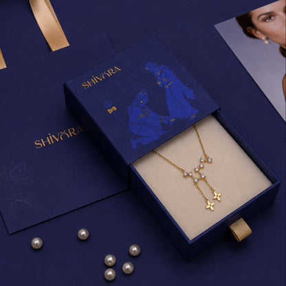 Shivora Celeste Star Drop Necklace