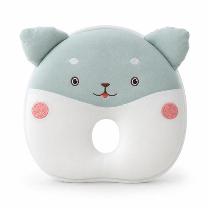 Cloudy Cat Design Baby Head Shaping Pillow – Pack of 1