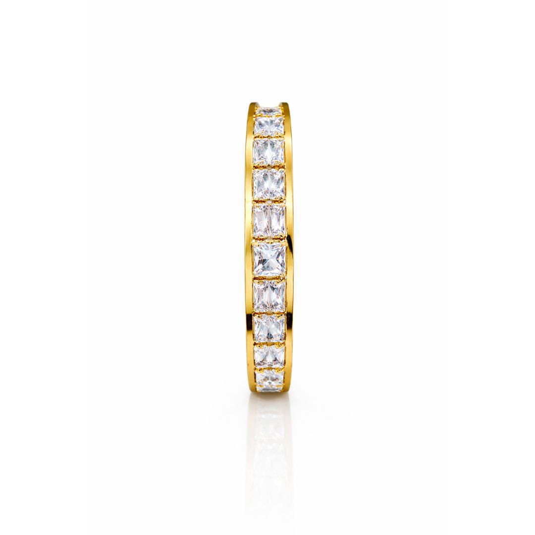 Shivora Gold Crystal Openable Bracelet